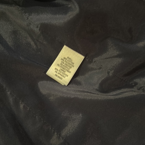 Banana Republic navy and white tweed jacket size 0 - Picture 7 of 11